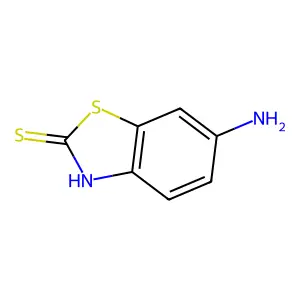 6-Amino-2-mercaptobenzothiazole structure
