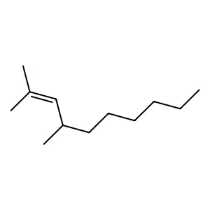 2,4-Dimethyl-2-decene structure
