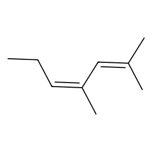 2,4-Dimethyl-2,4-heptadiene structure