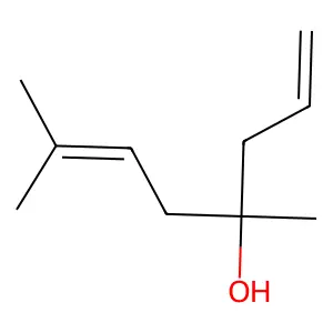 4,7-Dimethyl-1,6-octadien-4-ol structure
