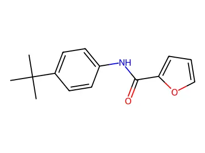 n-(4-(Tert-butyl)phenyl)furan-2-carboxamide structure