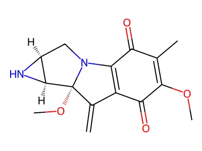 1a-Demethylmitomycin K structure
