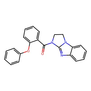5-(2-phenoxybenzoyl)-2,5,7-triazatricyclo[6.4.0.0^{2,6}]dodeca-1(8),6,9,11-tetraene structure