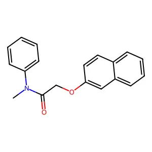 N-methyl-2-naphthalen-2-yloxy-N-phenylacetamide structure