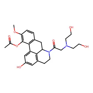 [6-[2-[bis(2-hydroxyethyl)amino]acetyl]-2-hydroxy-10-methoxy structure
