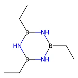2,4,6-Triethylborazine structure
