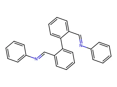 2,2'-Bis(phenyliminomethyl)biphenyl structure