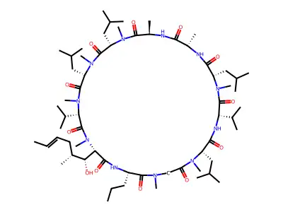 Geclosporin structure