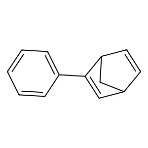 Bicyclo(2.2.1)hepta-2,5-diene, 2-phenyl- structure