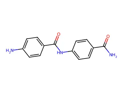 4-Amino-N-(4-(aminocarbonyl)phenyl)benzamide structure