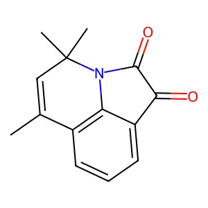 4,4,6-Trimethyl-4H-pyrrolo[3,2,1-ij]quinoline-1,2-dione structure