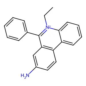 Des-3-aminoethidium structure