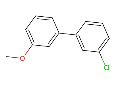 1,1'-Biphenyl, 3-chloro-3'-methoxy- structure