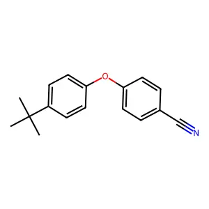 4-(4-Tert-butylphenoxy)benzonitrile structure
