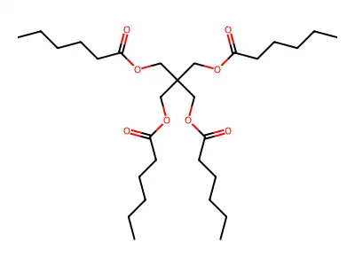Pentaerythritol tetrahexanoate structure