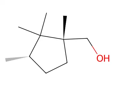 (1,2,2,3-Tetramethylcyclopentyl)methanol structure