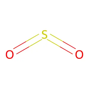 二氧化硫 structure