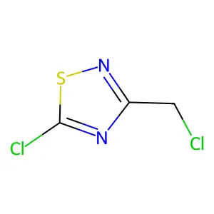 5-Chloro-3-(chloromethyl)-1,2,4-thiadiazole structure