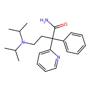 Disopyramide, (S)- structure
