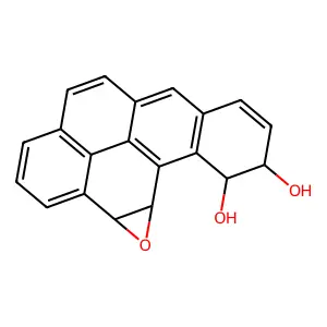 B(e)P diol epoxide-1 structure