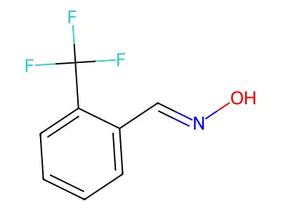 (NZ)-N-[[2-(trifluoromethyl)phenyl]methylidene]hydroxylamine structure