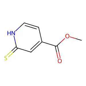 Methyl 2-sulfanylisonicotinate structure