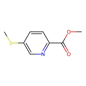 Methyl 5-(methylsulfanyl)-2-pyridinecarboxylate structure