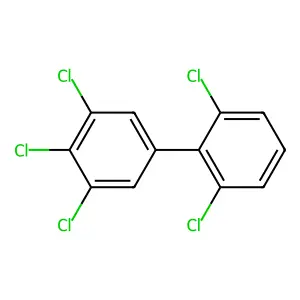 2,3',4',5',6-Pentachlorobiphenyl structure