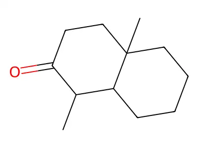 1,4a-Dimethyloctahydronaphthalen-2(1h)-one structure