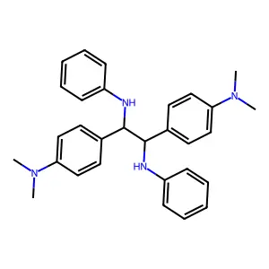 1,2-Bis[4-(dimethylamino)phenyl]-N~1~,N~2~-diphenylethane-1,2-diamine structure