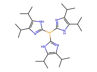 1H-Imidazole, 2,2',2''-phosphinidynetris[4,5-bis(1-methylethyl)- structure