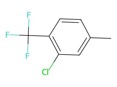 2-Chloro-4-methylbenzotrifluoride structure