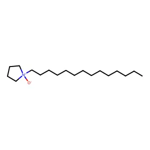 1-Oxo-1-tetradecyl-1lambda~5~-pyrrolidine structure