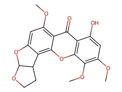 5,6-Dimethoxydihydrosterigmatocystin structure