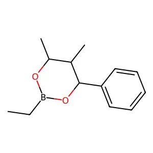 2-Ethyl-4,5-dimethyl-6-phenyl-1,3,2-dioxaborinane structure
