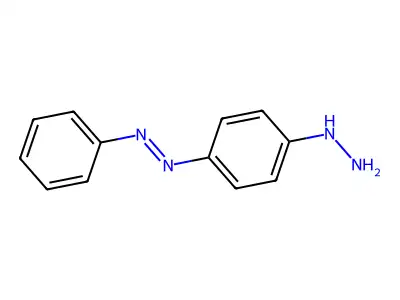 (4-Phenylazo-phenyl)-hydrazine structure