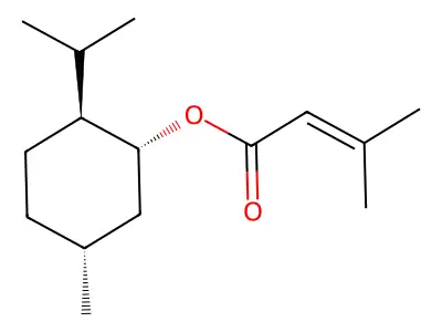 [(1R,2S,5S)-5-methyl-2-propan-2-ylcyclohexyl] (2S)-2,3-dimethylbutanoate structure