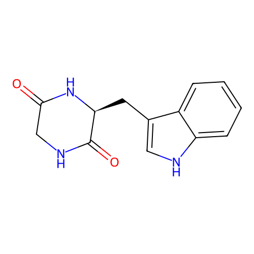 Cyclo(-Gly-Trp) structure