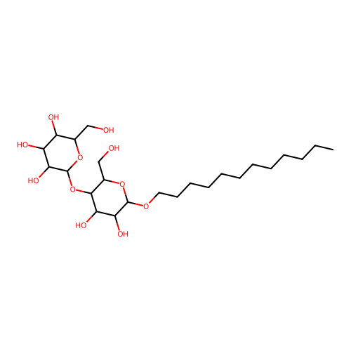 Dodecyl-beta-D-maltoside structure