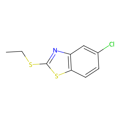5-Chloro-2-(ethylsulfanyl)-1,3-benzothiazole structure