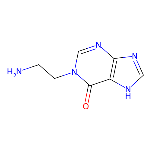 1-[2-Aminoethyl]hypoxanthine structure