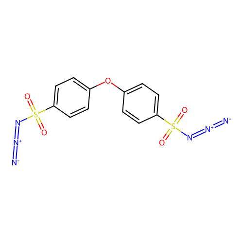 4,4'-Oxybis(benzenesulfonylazide) structure