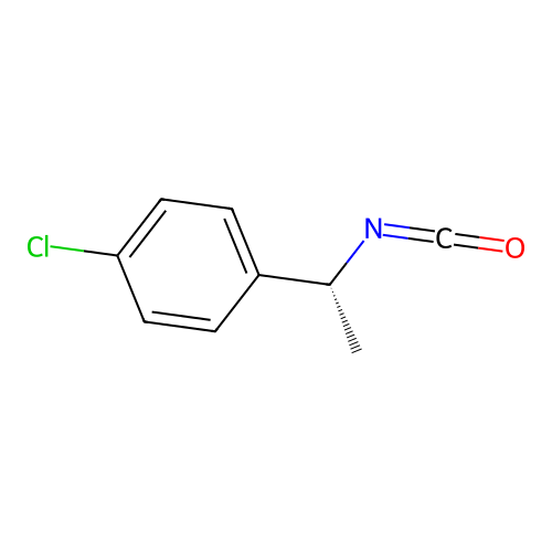 1-chloro-4-[(1R)-1-isocyanatoethyl]benzene structure