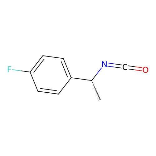 (R)-(+)-1-(4-Fluorophenyl)ethyl isocyanate structure