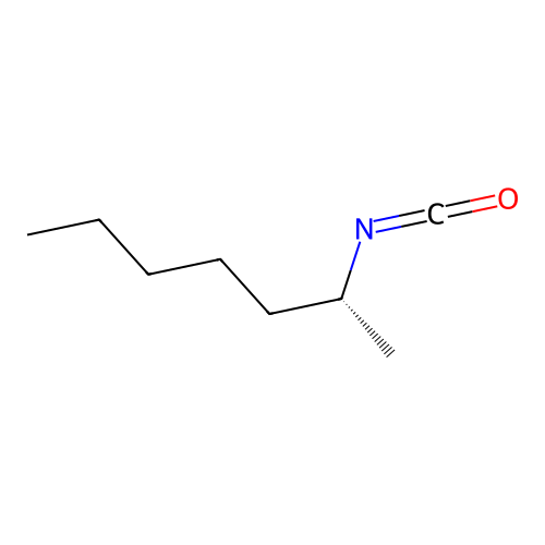 (R)-2-Isocyanatoheptane structure