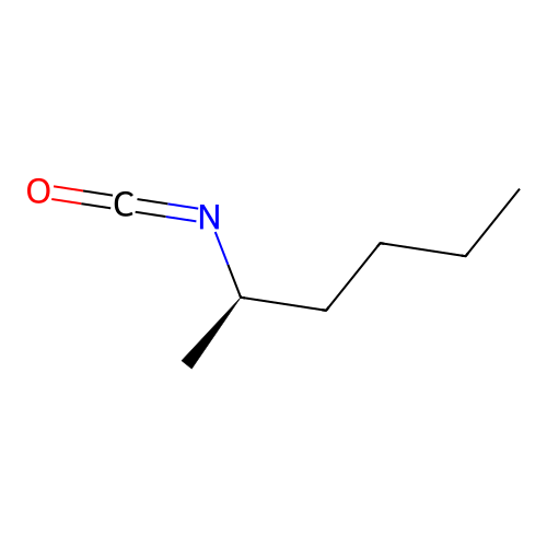 (R)-(-)-2-Hexyl isocyanate structure