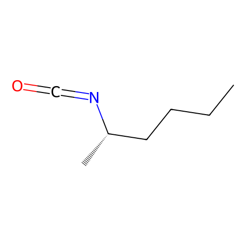 (S)-(+)-2-Hexyl isocyanate structure