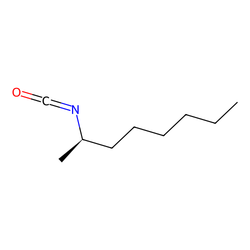 (2R)-2-Isocyanatooctane structure