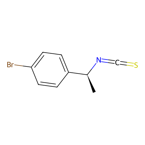 (S)-(+)-1-(4-Bromophenyl)Ethyl Isothiocyanate structure