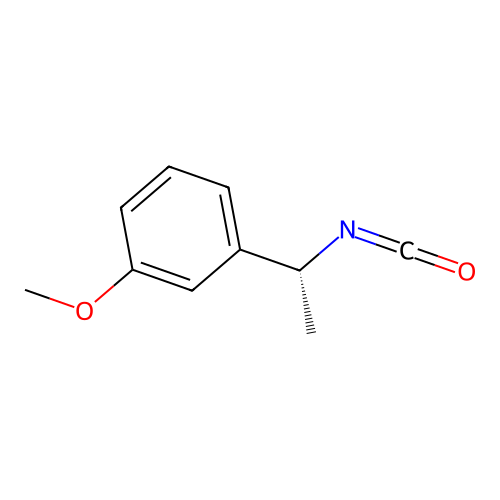 (R)-(+)-1-(3-Methoxyphenyl)ethyl isocyanate structure